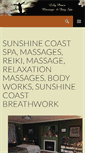 Mobile Screenshot of lilypeacemassage.com